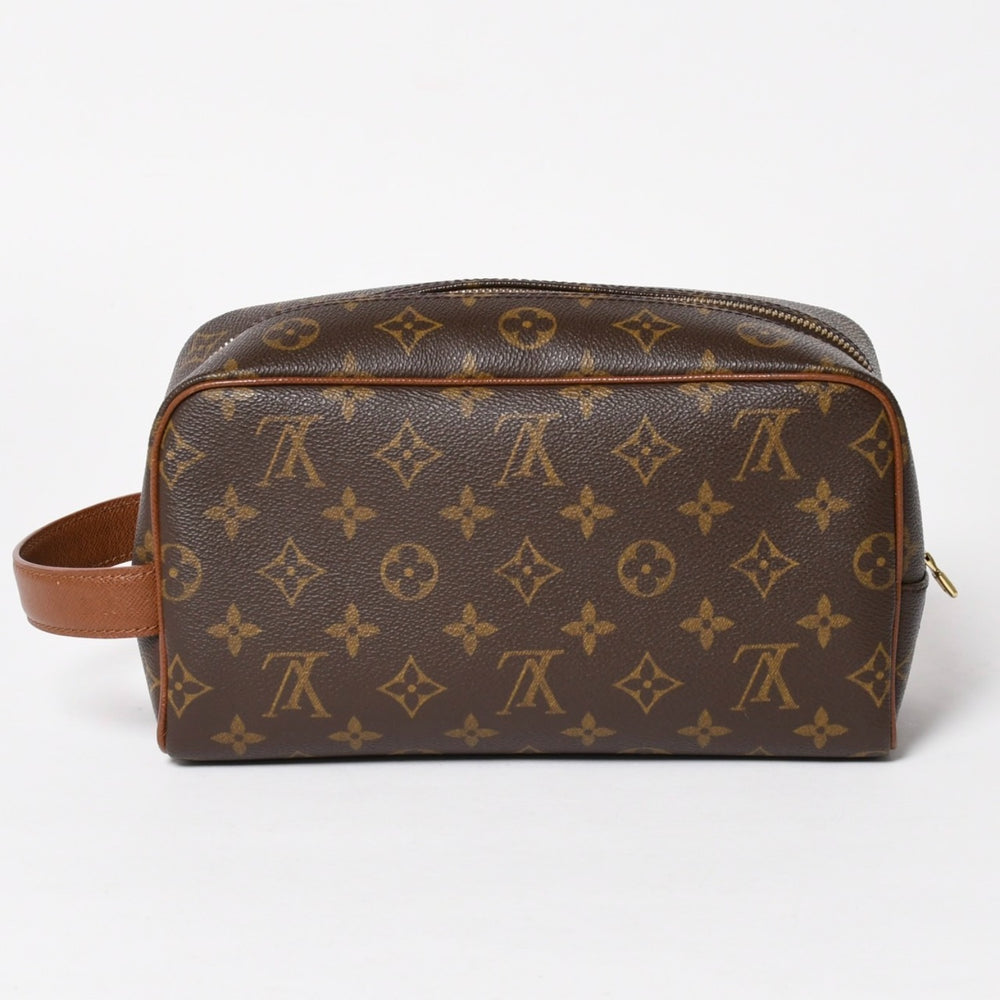 極美品 LOUIS VUITTON ルイヴィトン ドップ・キット モノグラム キャンバス ハンドバッグ トラベルポーチ 中古 4a005045