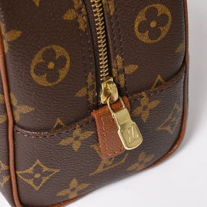 極美品 LOUIS VUITTON ルイヴィトン ドップ・キット モノグラム キャンバス ハンドバッグ トラベルポーチ 中古 4a005045