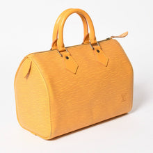 画像をギャラリービューアに読み込む, LOUIS VUITTON ルイヴィトン エピ スピーディ25 ボストンバッグ ハンドバッグ タッシリイエロー エピレザー ゴールド金具 M43019 美品 中古 4a004843