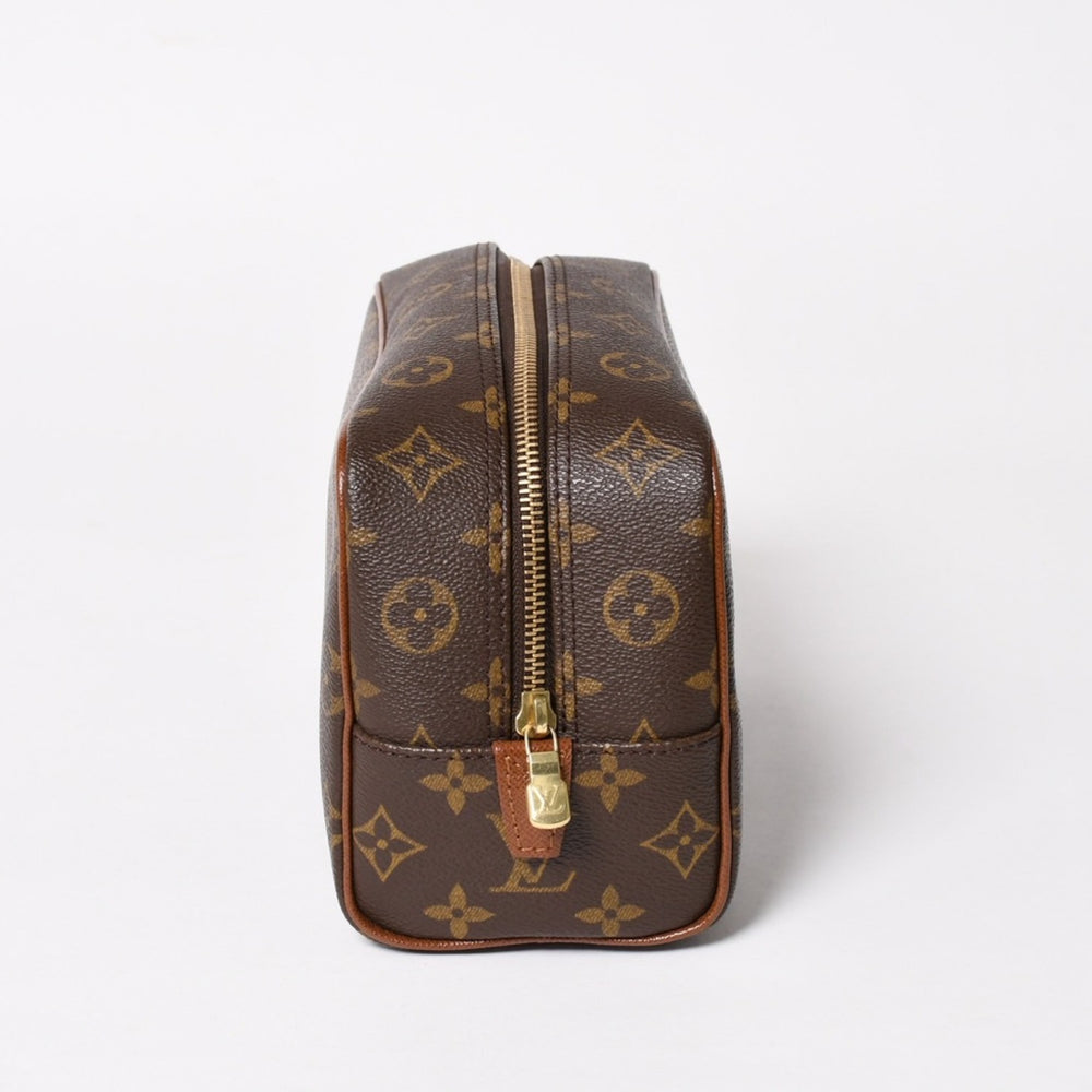 極美品 LOUIS VUITTON ルイヴィトン ドップ・キット モノグラム キャンバス ハンドバッグ トラベルポーチ 中古 4a005045
