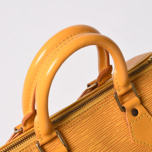 LOUIS VUITTON ルイヴィトン エピ スピーディ25 ボストンバッグ ハンドバッグ タッシリイエロー エピレザー ゴールド金具 M43019 美品 中古 4a004843