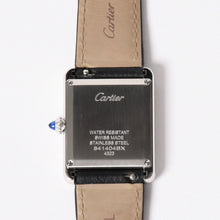 将图片加载到图库查看器，极美品 CARTIER 卡地亚 TANK MUST LM 坦克腕表 LM WSTA0041 不锈钢 石英 二手 4a001799 重量约31.66g