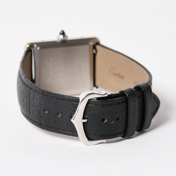 Very Good Condition CARTIER TANK MUST LM Tank Must LM Watch Weight Approx. 31.66g WSTA0041 Stainless Steel Quartz Used 4a001799