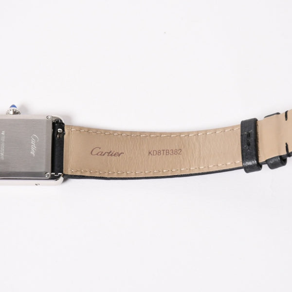 Very Good Condition CARTIER TANK MUST LM Tank Must LM Watch Weight Approx. 31.66g WSTA0041 Stainless Steel Quartz Used 4a001799