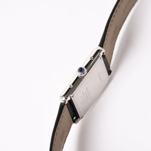 Very Good Condition CARTIER TANK MUST LM Tank Must LM Watch Weight Approx. 31.66g WSTA0041 Stainless Steel Quartz Used 4a001799