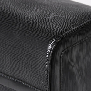 極美品 LOUIS VUITTON ルイヴィトン スピーディ30 ハンドバッグ M59022 エピレザー ブラック ゴールド金具 中古 4a004846