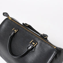 Load image into Gallery viewer, 極美品 LOUIS VUITTON ルイヴィトン スピーディ30 ハンドバッグ M59022 エピレザー ブラック ゴールド金具 中古 4a004846