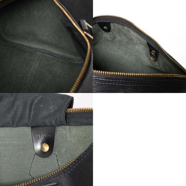 極美品 LOUIS VUITTON ルイヴィトン スピーディ30 ハンドバッグ M59022 エピレザー ブラック ゴールド金具 中古 4a004846