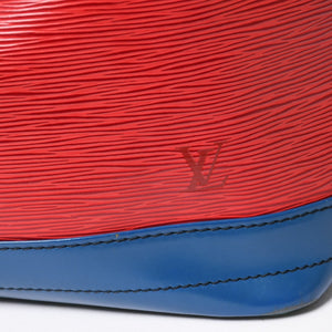 LOUIS VUITTON ルイヴィトン エピ ノエ トリコロール 巾着ショルダーバッグ M44084 マルチカラー レザー ゴールド金具 美品 中古 4a005035