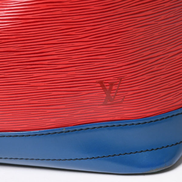 LOUIS VUITTON ルイヴィトン エピ ノエ トリコロール 巾着ショルダーバッグ M44084 マルチカラー レザー ゴールド金具 美品 中古 4a005035