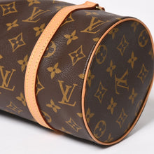 Load image into Gallery viewer, 新品同様品 LOUIS VUITTON ルイヴィトン パピヨン26 ハンドバッグ M51386 モノグラム PVC レザー ブラウン ゴールド金具 中古 4a004842