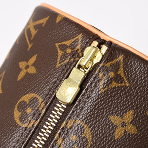 Like new LOUIS VUITTON Papillon 26 handbag M51386 Monogram PVC leather Brown Gold hardware Used 4a004842