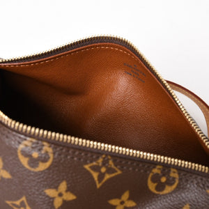 Like new LOUIS VUITTON Papillon 26 handbag M51386 Monogram PVC leather Brown Gold hardware Used 4a004842