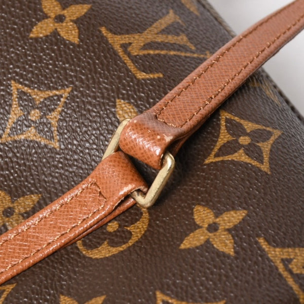 極美品 LOUIS VUITTON ルイヴィトン パピヨン26 ハンドバッグ M51366 モノグラム ブラウン レザー ゴールド金具 旧型 中古 4a004869