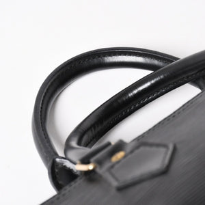 極美品 LOUIS VUITTON ルイヴィトン スピーディ30 ハンドバッグ M59022 エピレザー ブラック ゴールド金具 中古 4a004846