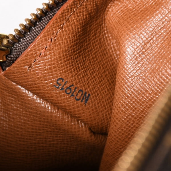 極美品 LOUIS VUITTON ルイヴィトン パピヨン26 ハンドバッグ M51366 モノグラム ブラウン レザー ゴールド金具 旧型 中古 4a004869