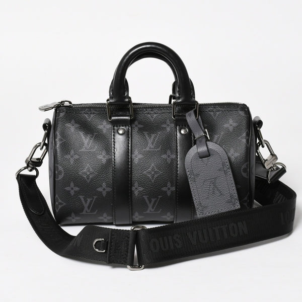 新品同様 LOUIS VUITTON ルイヴィトン キーポル バンドリエール25 ショルダーバッグ ハンドバッグ モノグラムリバース M46271 中古 4a004847