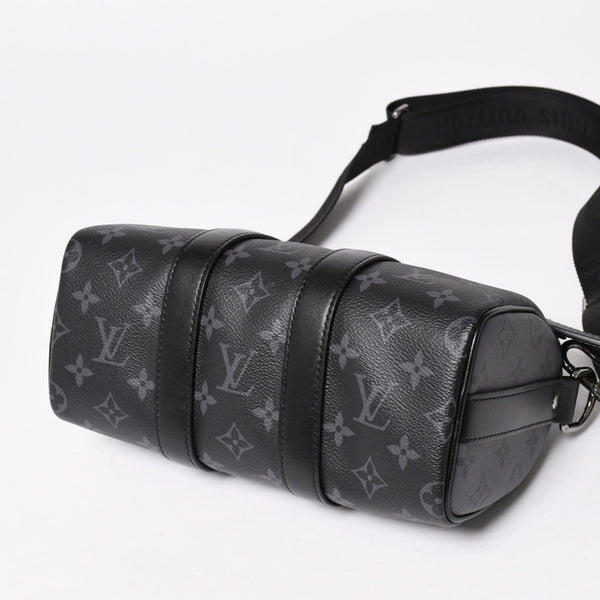 新品同様 LOUIS VUITTON ルイヴィトン キーポル バンドリエール25 ショルダーバッグ ハンドバッグ モノグラムリバース M46271 中古 4a004847