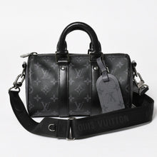 Load image into Gallery viewer, 新品同様 LOUIS VUITTON ルイヴィトン キーポル バンドリエール25 ショルダーバッグ ハンドバッグ モノグラムリバース M46271 中古 4a004847