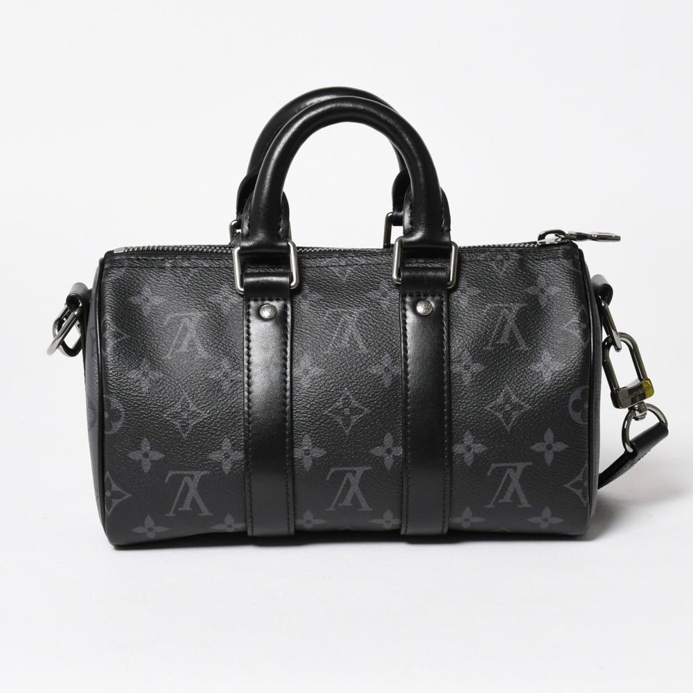 新品同様 LOUIS VUITTON ルイヴィトン キーポル バンドリエール25 ショルダーバッグ ハンドバッグ モノグラムリバース M46271 中古 4a004847
