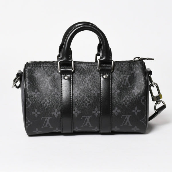 新品同様 LOUIS VUITTON ルイヴィトン キーポル バンドリエール25 ショルダーバッグ ハンドバッグ モノグラムリバース M46271 中古 4a004847