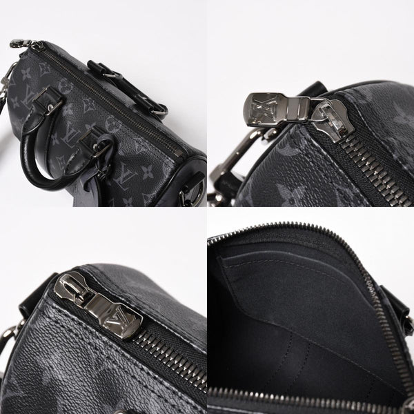 新品同様 LOUIS VUITTON ルイヴィトン キーポル バンドリエール25 ショルダーバッグ ハンドバッグ モノグラムリバース M46271 中古 4a004847