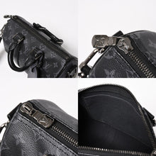 Load image into Gallery viewer, 新品同様 LOUIS VUITTON ルイヴィトン キーポル バンドリエール25 ショルダーバッグ ハンドバッグ モノグラムリバース M46271 中古 4a004847
