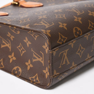 LOUIS VUITTON ルイヴィトン サックプラBB ハンドバッグ M46265 モノグラム ショルダーバッグ 2WAY PVC レザー ブラウン ゴールド金具 美品 中古 4a004864