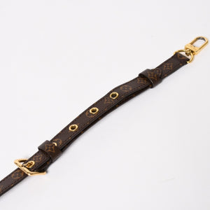 LOUIS VUITTON ルイヴィトン サックプラBB ハンドバッグ M46265 モノグラム ショルダーバッグ 2WAY PVC レザー ブラウン ゴールド金具 美品 中古 4a004864