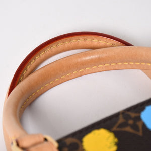 極美品 LOUIS VUITTON ルイヴィトン 2WAYバッグ ハンドバッグ ショルダーバッグ M46380 オンザゴーPM 草間彌生 ドット・ペイント PVC 中古 4a005077