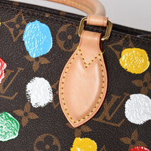 Load image into Gallery viewer, 極美品 LOUIS VUITTON ルイヴィトン 2WAYバッグ ハンドバッグ ショルダーバッグ M46380 オンザゴーPM 草間彌生 ドット・ペイント PVC 中古 4a005077