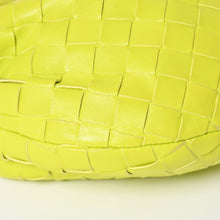 画像をギャラリービューアに読み込む, 極美品 BOTTEGAVENETA ボッテガヴェネタ MINI JODIE ミニ ジョディ ハンドバッグ 651876 イントレチャート ライムグリーン 中古 4a003920