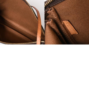極美品 LOUIS VUITTON ルイヴィトン ポシェットアクセソワールモノグラムグラフィティ M92191 ハンドバッグ カーキ 中古 4a004856