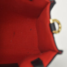 画像をギャラリービューアに読み込む, GIVENCHY ジバンシー Gトートバーティカルミニ EF A 02 35 ショルダーバッグ ハンドバッグ 2WAY キャンバス レザー ブラック 美品 中古 4a004851