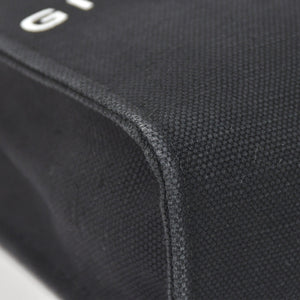 GIVENCHY G Tote Vertical Mini EF A 02 35 Shoulder Bag Handbag 2WAY Canvas Leather Black Good Condition Used 4a004851