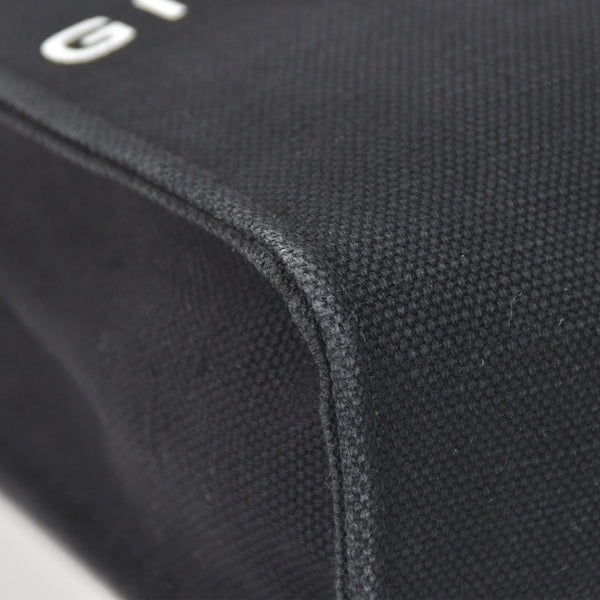 GIVENCHY G Tote Vertical Mini EF A 02 35 Shoulder Bag Handbag 2WAY Canvas Leather Black Good Condition Used 4a004851