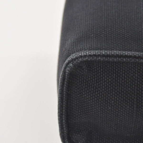 GIVENCHY G Tote Vertical Mini EF A 02 35 Shoulder Bag Handbag 2WAY Canvas Leather Black Good Condition Used 4a004851