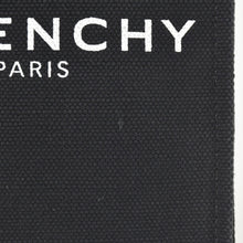 画像をギャラリービューアに読み込む, GIVENCHY ジバンシー Gトートバーティカルミニ EF A 02 35 ショルダーバッグ ハンドバッグ 2WAY キャンバス レザー ブラック 美品 中古 4a004851