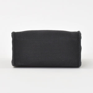GIVENCHY G Tote Vertical Mini EF A 02 35 Shoulder Bag Handbag 2WAY Canvas Leather Black Good Condition Used 4a004851