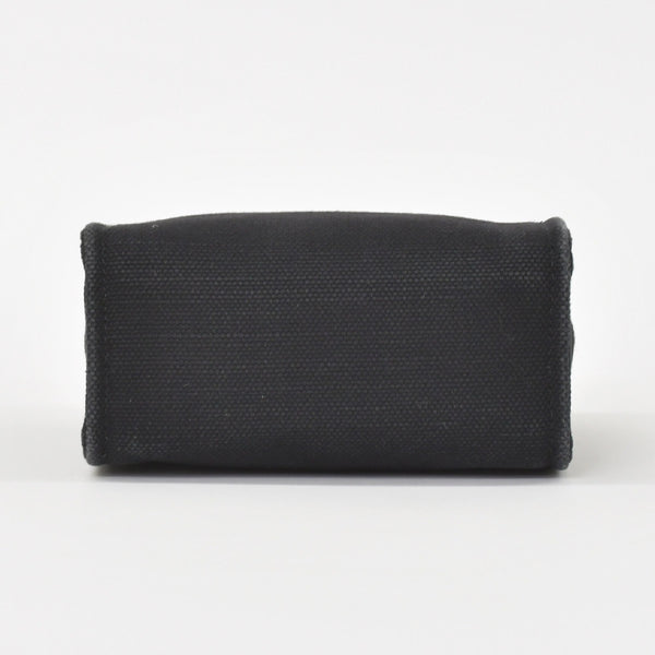 GIVENCHY G Tote Vertical Mini EF A 02 35 Shoulder Bag Handbag 2WAY Canvas Leather Black Good Condition Used 4a004851