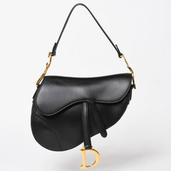 極美品 Christian Dior クリスチャンディオール SADDLE BAG サドルバッグ ワンショルダーバッグ M0455CBAA スムースカーフスキン 中古 4a004853