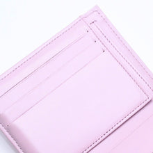 Load image into Gallery viewer, CHANEL シャネル コンパクトウォレット 三つ折り財布 ランダム番台 ココマーク キャビアスキン ピンク ゴールド金具 美品 中古 4a005095