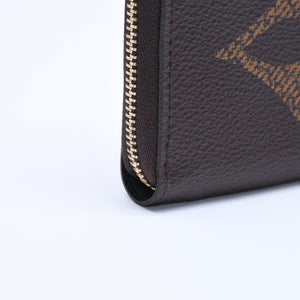 極美品 LOUIS VUITTON ルイヴィトン M69354 ジッピーコインパース モノグラム・ジャイアント コインケース 小銭入れ ブラウン 中古 4a005086