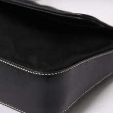 Load image into Gallery viewer, PRADA プラダ ハンドバッグ ショルダーバッグ ブラック ナイロン テスート サファーノ レザー 美品 中古 4a004862