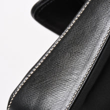 Load image into Gallery viewer, PRADA プラダ ハンドバッグ ショルダーバッグ ブラック ナイロン テスート サファーノ レザー 美品 中古 4a004862