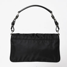Load image into Gallery viewer, PRADA プラダ ハンドバッグ ショルダーバッグ ブラック ナイロン テスート サファーノ レザー 美品 中古 4a004862