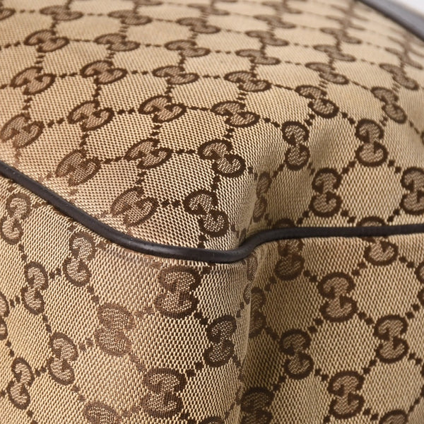 GUCCI Gucci Web Strap Messenger Shoulder Bag 233052 GG Canvas Sherry Line Brown Good Condition Used 4a004839