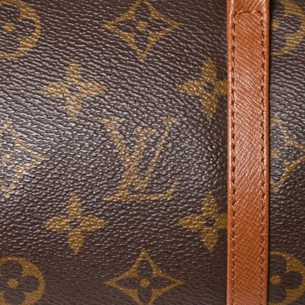 極美品 LOUIS VUITTON ルイヴィトン パピヨン26 ハンドバッグ M51366 モノグラム ブラウン レザー ゴールド金具 旧型 中古 4a004870