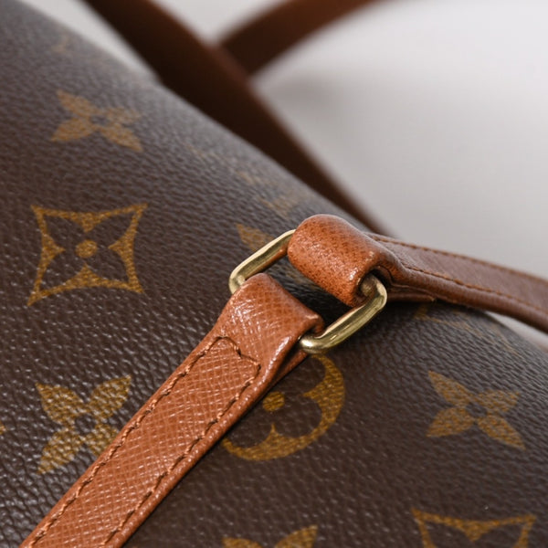 極美品 LOUIS VUITTON ルイヴィトン パピヨン26 ハンドバッグ M51366 モノグラム ブラウン レザー ゴールド金具 旧型 中古 4a004870
