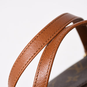 極美品 LOUIS VUITTON ルイヴィトン パピヨン26 ハンドバッグ M51366 モノグラム ブラウン レザー ゴールド金具 旧型 中古 4a004870